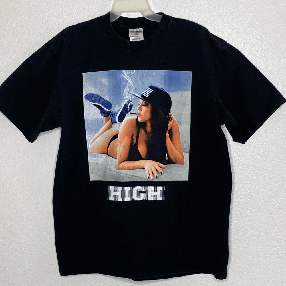 SHAKA Wear Men’s Super Max Heavy 100% Cotton Black T Shirt Size XL